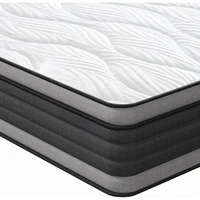 12-inch mixed large box mattress, memory sponge and independent bagged spring, medium hardness mattress 1