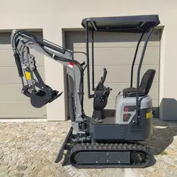 Mini Creuser Hydraulique à Souder, Micro Machine à Usage Domestique, 0.8 Tonnes, 1 Tonne, 2 Tonnes, 3