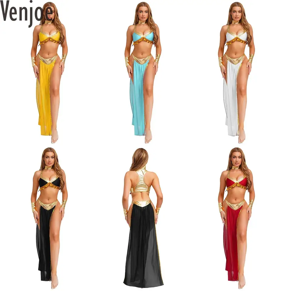 Oude Egyptische Vrouwenkleding Tenue Van De Farao Van Het Oude Egypte