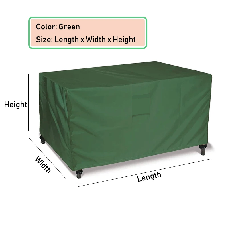 Heavy Duty Waterproof Outdoor Furniture Cover for All Weather Protection