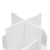 4-Tier Rotating Bookshelf Round Strong Bearing Capacity Adjustable Saving Space Bookshelf For Store Books In Living Rooms 6