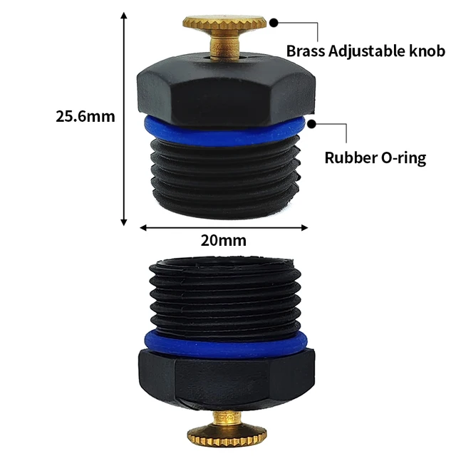 Wujie 5Db 20 Mm Állítható Öntöző Sprinkler 1/2 ' Szál Spray -Fúvókák Kerti Fűnyíró Öntözőrendszer Készlet Otthoni Szerszámok - Image 4