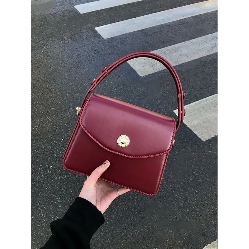 Women's Burgundy Designer Handbags & Wallets