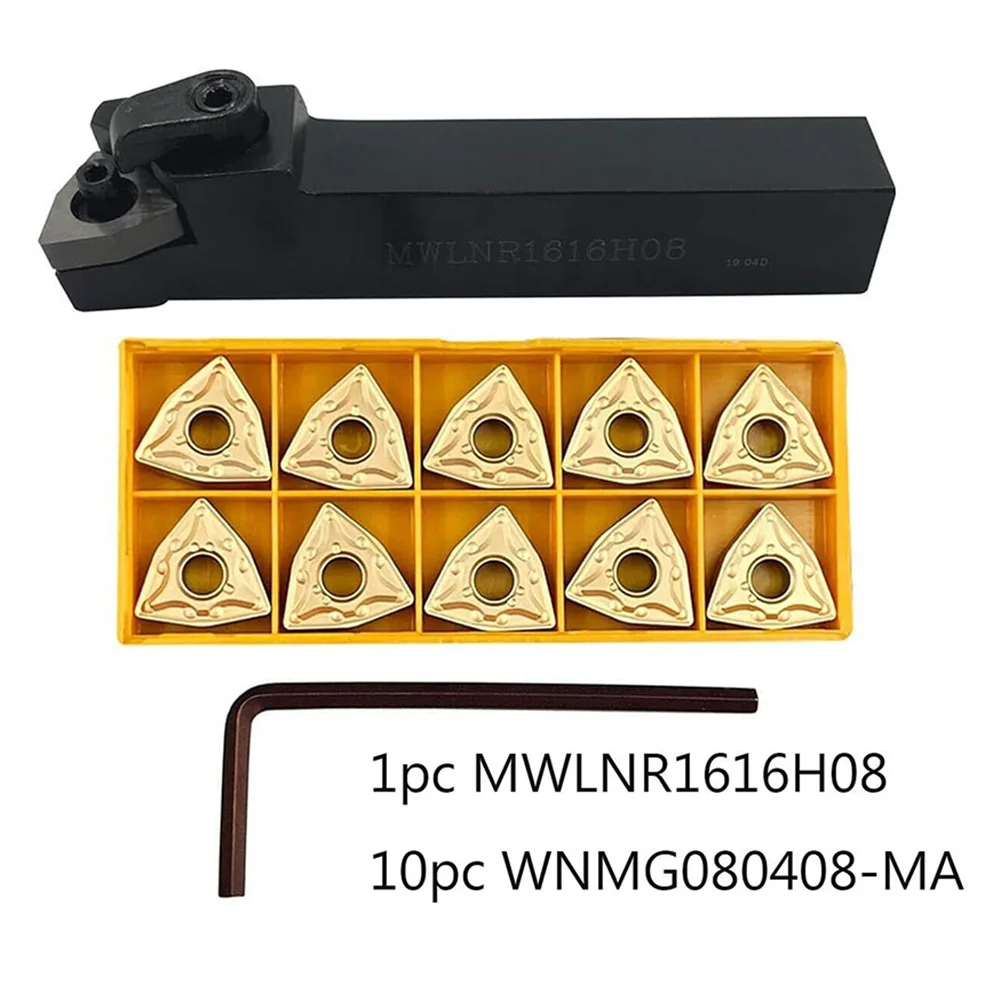 

MWLNR1616H08 токарный инструмент с держателем WNMG432 WNMG080408 карбидные вставки практичные аксессуары для инструментов