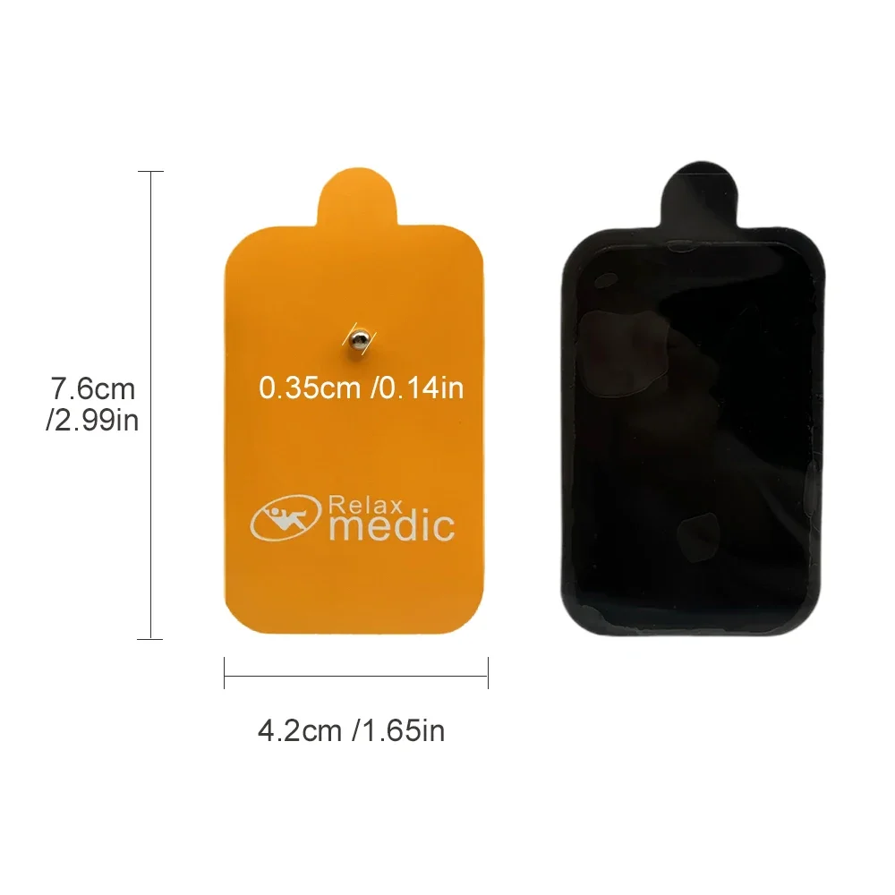 Physiotherapy Tens Electrode Pads Conductive Gel Therapeutic Pulse Pressure Electrical Compex Muscle Stimulator Massage Patches