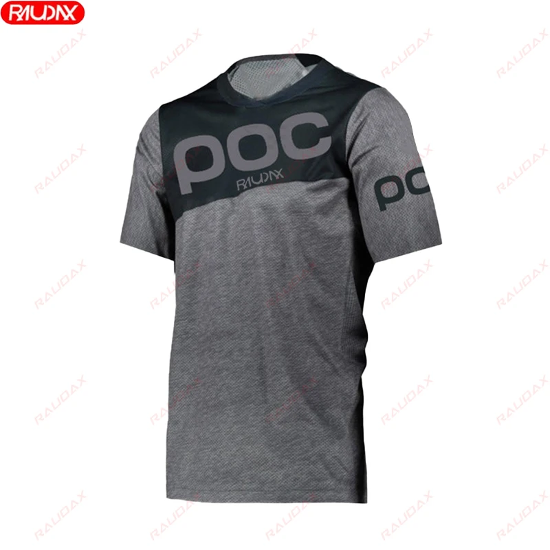 thumbnail image 1 of Camiseta de verano para hombre RAUDAX POC para montar en motocicleta, ropa para bicicleta de montaña, ropa para ciclismo todoterreno, camiseta de manga corta transpirable para bicicleta, 1 of 5