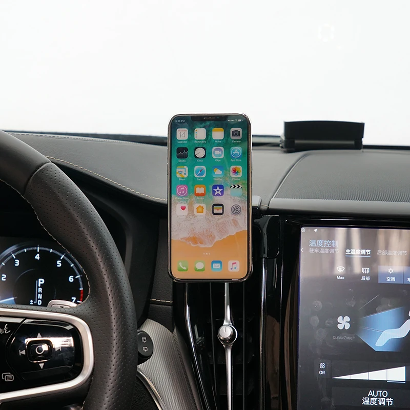 Magnetic Car phone holder GPS holder air vent mount bracket cell phone stand clip for Volvo XC40 XC60 V60 S60 S90 accessories