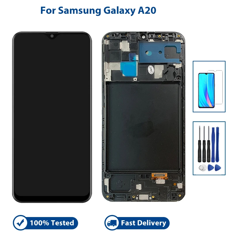   LCD ÷ ġ ũ Ÿ  ü ǰ, Ｚ  A20 A205 SM-A205F A205GN A205U