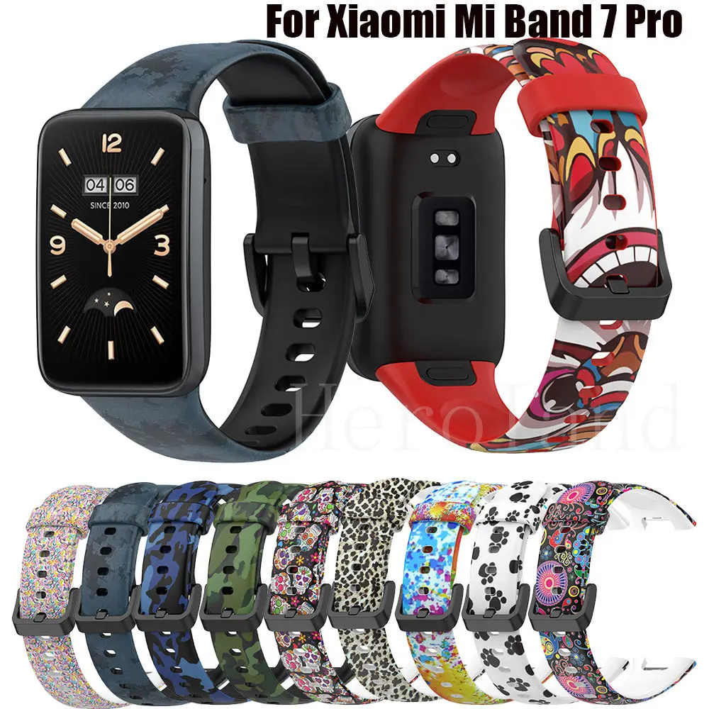 Compatible with Xiaomi Mi Band 7 Pro Band,Mi Band 7 Pro Leather Replacement  Bracelet Strap Wristband Accessories with Metal Frame for Xiaomi Mi Smart