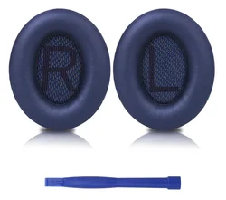Premium Memory Foam Replacement Earpads with Crowbar Tool - High-Quality Ear Cushions for Ultimate Comfort (Blue)