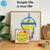 [Picube] Gan Mosaic Cubes 6x6 DIY Puzzle Magic Cube Magnetic 10x10 Creative Cube Mosaic Decorative Paintings Toys For Children 1
