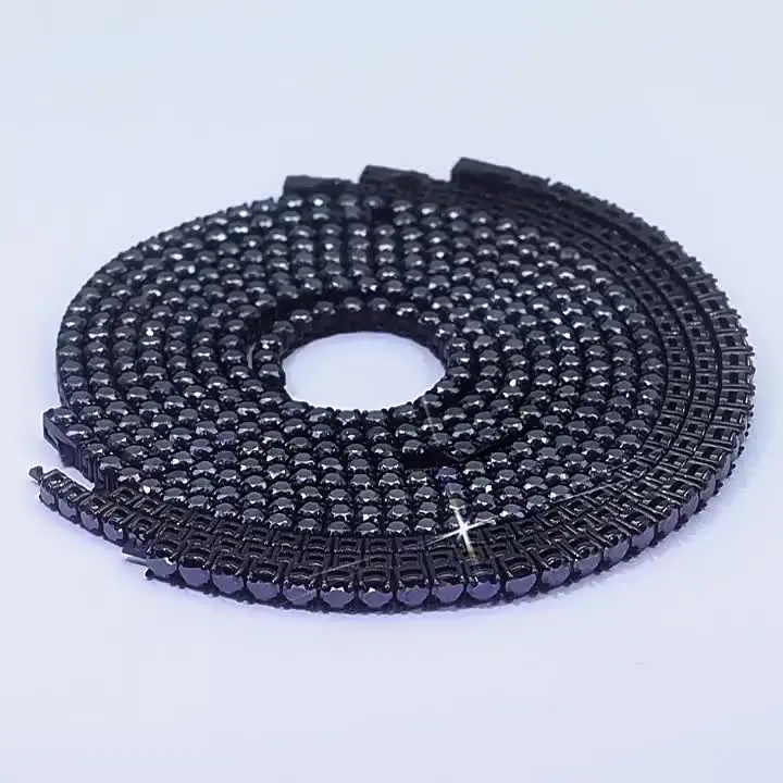 モアサナイト　テニスチェーン5㎜19㎝ 楽天市場】モアサナイト 2.5mm ネックレス シルバー テニス