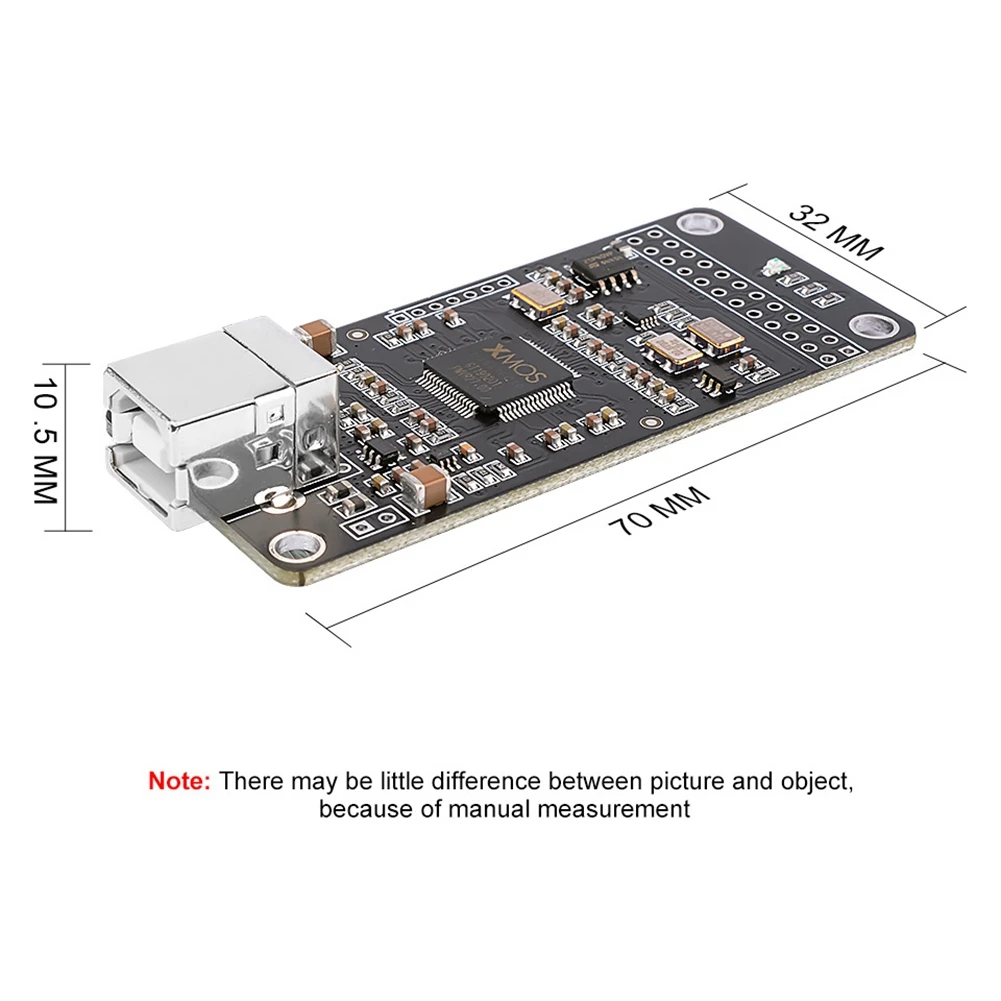 Фото XMOS XU208 DSD USB декодер цифровой аудио интерфейс U8 обновленный Асинхронный модуль аманеро для декодера IIS I2S DIY(Smart) №3