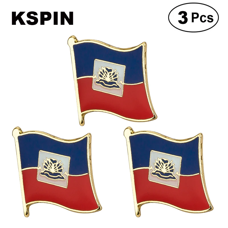

Haiti Lapel Pin Brooches Pins Flag badge Brooch Badges