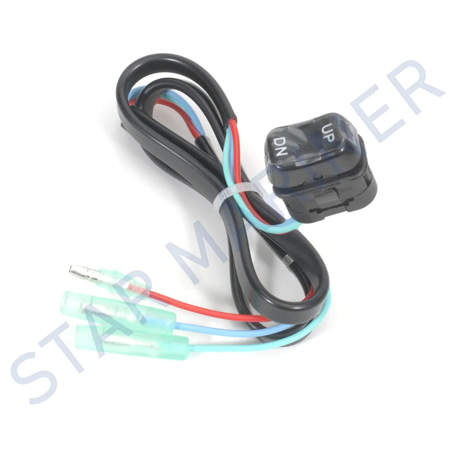 Interruttore Di Assetto Per Telecomando Fuoribordo – Ricambio Aftermarket 87-18286A43, Plug & Play, Nero - 6