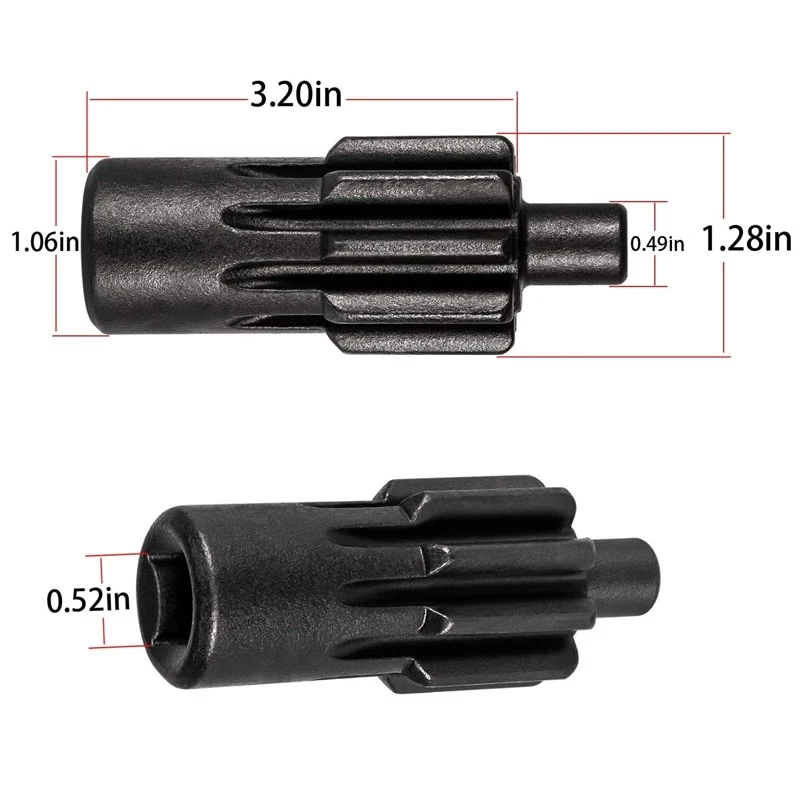 TENG MILE Engine Barring Tool MX 13 Engines for Paccar Kenworth T880 Truck and Peterbilt Replaces 1453158PE 1453158