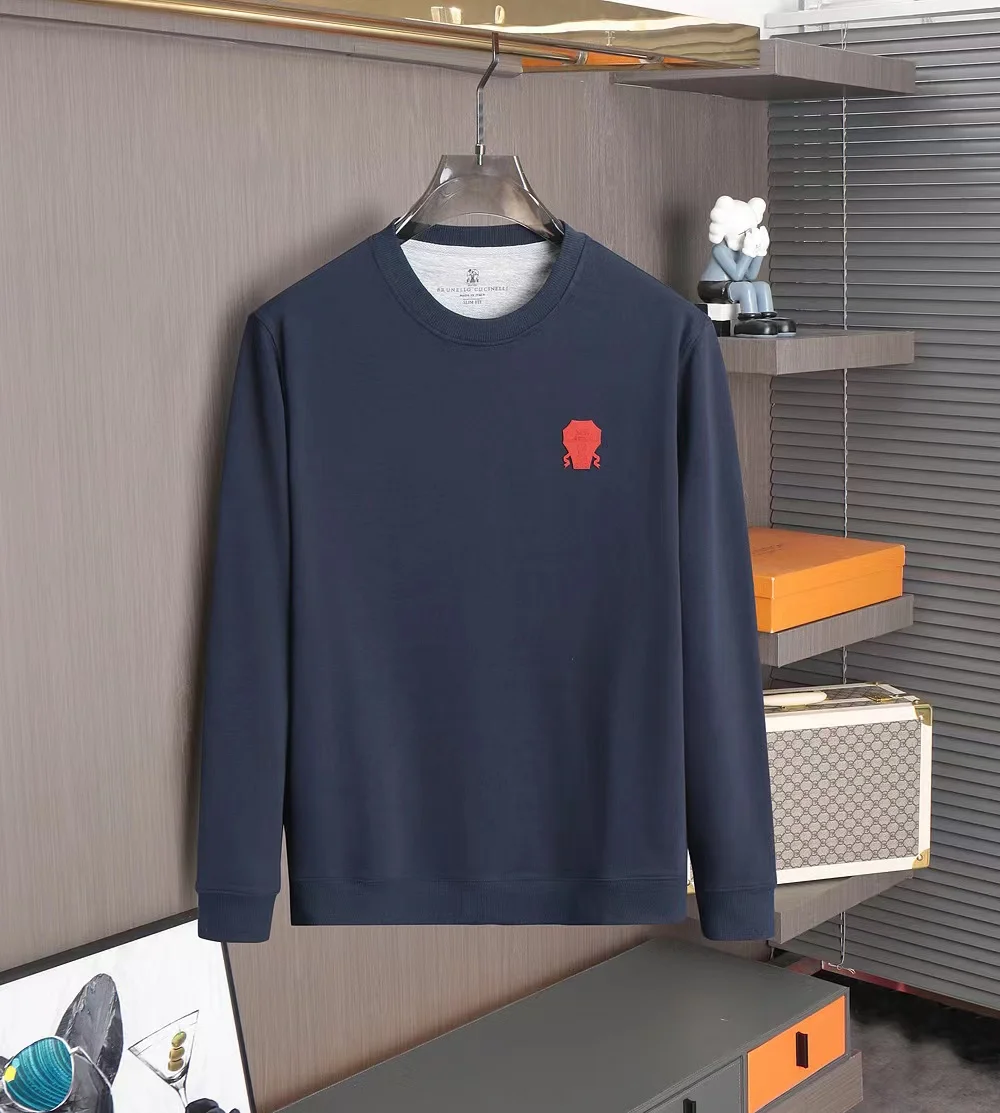 

Round neck hoodie 2024 BC new Fashion casual elasticity Pure cotton 3D sign Versatile low-key high quality pattern size M~XXXL