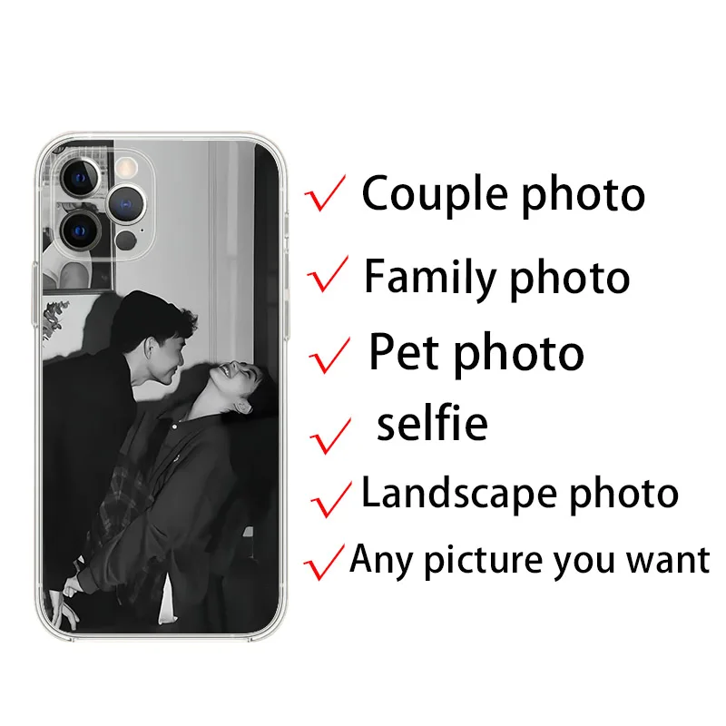 Customized Lovers Photo Personalized Soft Phone Case