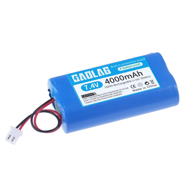 3.7V 7.4V 11.1V 12V 18650 6800mAh ワイヤー付きリチウムイオン