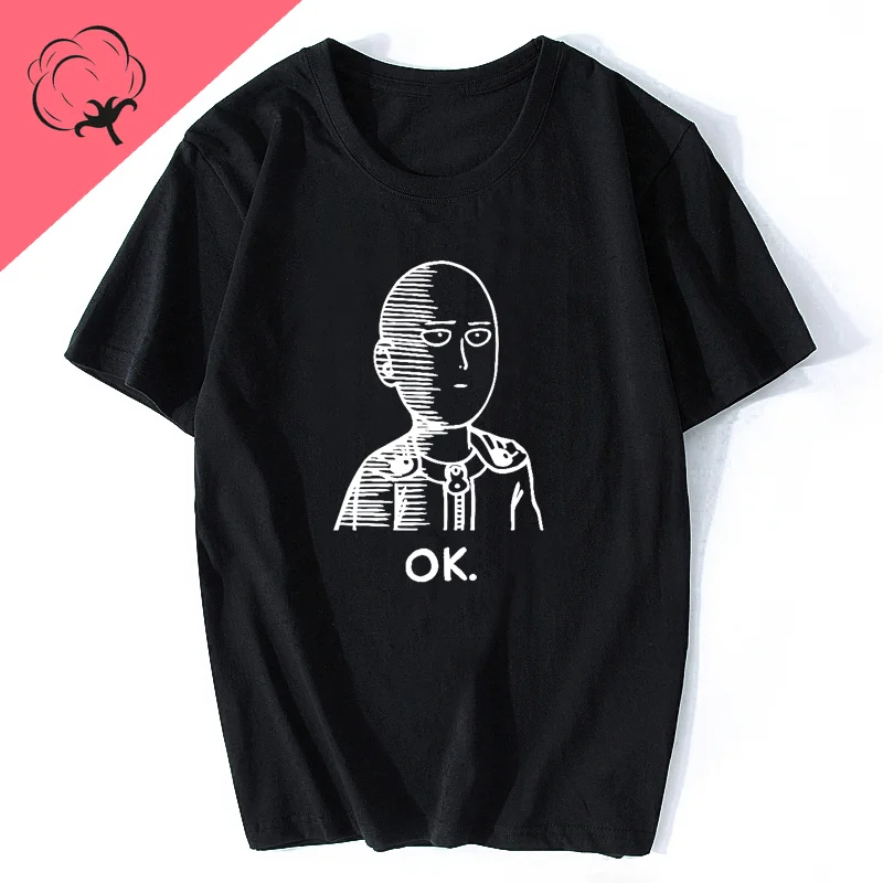 Camiseta De Anime Saitama Ok. One Punch Man | Brasil
