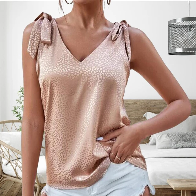 Women Vest Popular Lace-up Bow-knot Blouse Female Women Blouse Off Shoulder  Bow-knot Pullover Top For Travel - Women Blouse - AliExpress