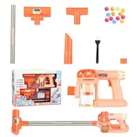 Kids Vacuum Cleaner Kids Simulation Housework Dust Catcher Toy Set Simulation Electric Vacuum Cleaner Toy Home Cleaning Toy for 1