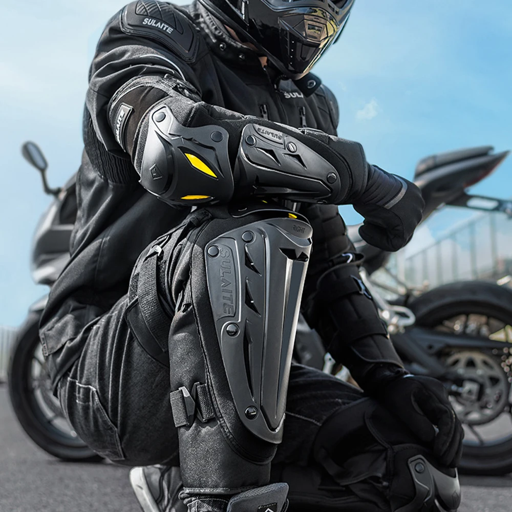 Motorcycle Knee Pads Winter Warm Thicken Protector Knee Sliders Motosiklet Protective Gear Protector Guards Kit Snowboard
