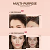 Eyebrow Powder - Air Cushion Eyebrow Powder Set, waterproof, natural, no smudge, superb, black and brown 5