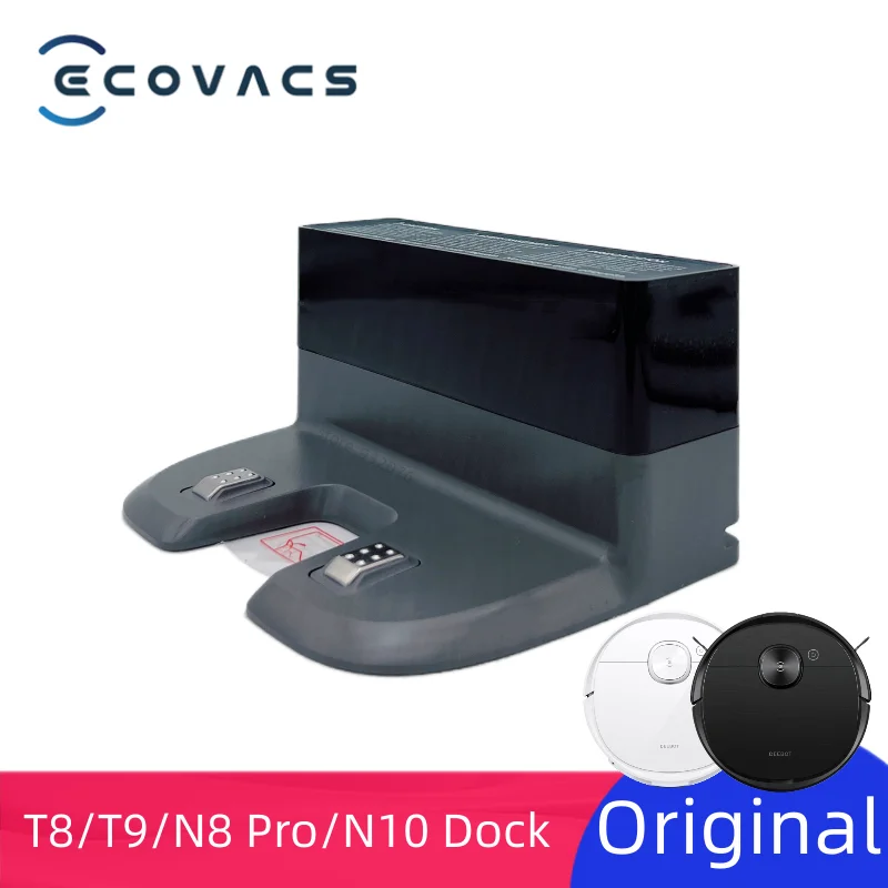 Filtri HEPA Per Ecovacs Deebot Ozmo T8 Aivi - 12 Pezzi (6 Set) Filtro Cotone Nero - Ricambio Per Aspirapolvere Robot