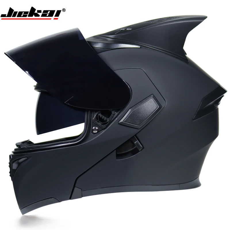 DOT JIEKAI 902 Motorcycle Flip up Winter helmets Safety Racing