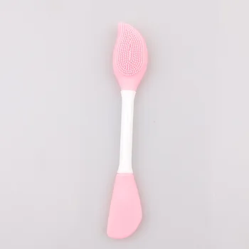 Double-Ended Silicone Face Mask Brush,Facial Cleansing Brush Premium Soft Facial Masks Other Skin Care Applicator Tool for Cream - Thumbnail 6