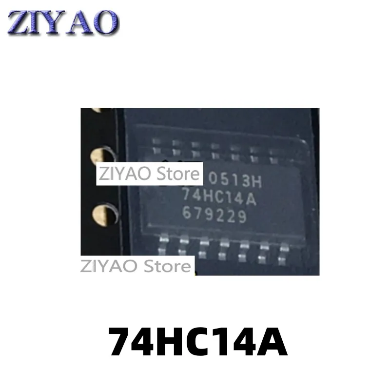 5x Circuits Intégrés 74HC14 - Inverseur 6 éléments, SOIC14, Neufs
