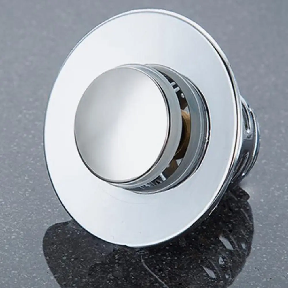 

Stainless Steel Bounce Core Kitchen Bathroom Tool Deodorant Hair Catcher Bath Plug Drain Filter Bathtub Stopper Sink Strainer