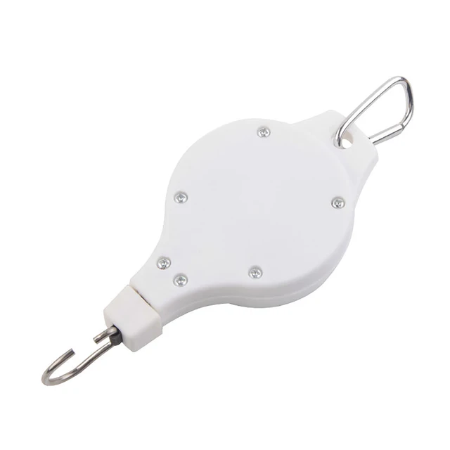 Kerti Kosarak Edények Lógó Horgos Állítható Emelőnövény Szíjtárcsák Behúzható Szíjtárcsa Lehúzható Fogas Növények Virág Horg - Image 6