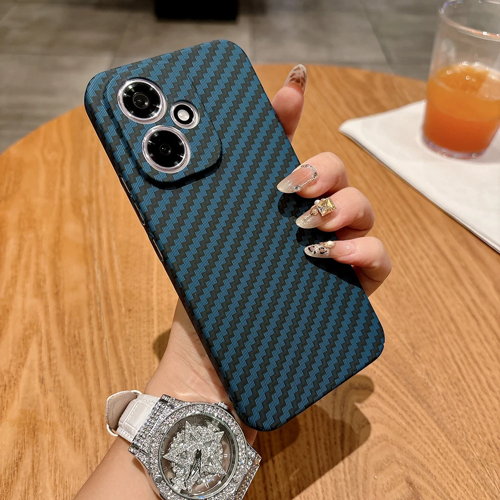 Luxury Kevlar Fiber Texture Shockproof Bumper Case -