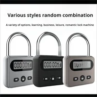 HEERAK Timer Padlock LCD Display Backlight Alloy 999 Hours Max Timing Super Long Standby Anti-addiction Electronic Backpack Lock - Image 4