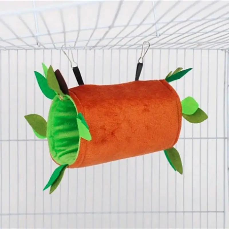 Pet Hammock Pet Cotton Nest Cute Plush Cotton Hamster Hammock Hammock for Rats Rodent Small Animal Guinea Pig Ferret Double-layer Nests