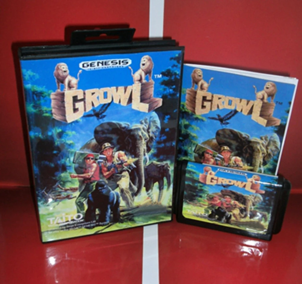 

Игровая карта для Sega MegaDrive Genesis, 16 бит, с коробкой и руководством США