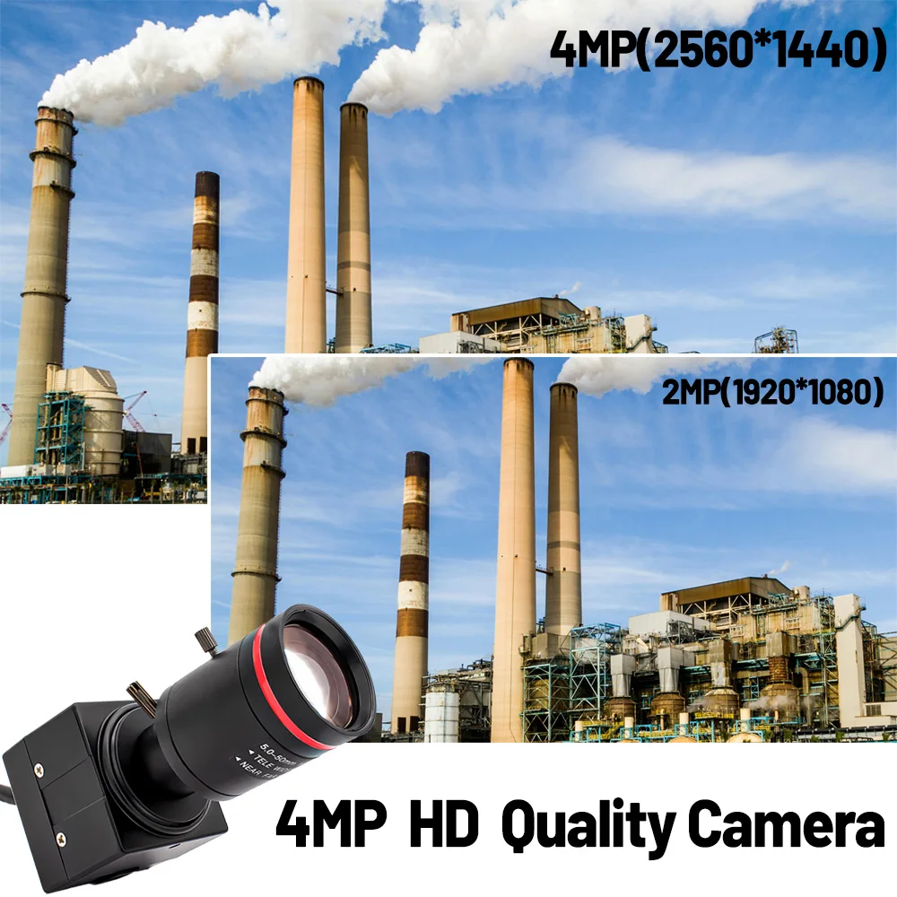 10X Zoom 2/4MP POE IP Camera 5-50mm Varifocal Lens HD Security Onvif RTSP H.265 CCTV System Video Surveillance Industrial Camera 3