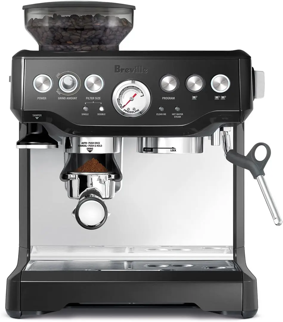 

Breville Barista Express Espresso Machine BES870BSXL, Black Sesame