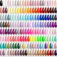 LILYCUTE 129 Colors 7ML Nail Gel Polish Nail Supplies Vernis Semi Permanent Nail Art Manicure Soak Off LED UV Gel Nail Varnishes 2