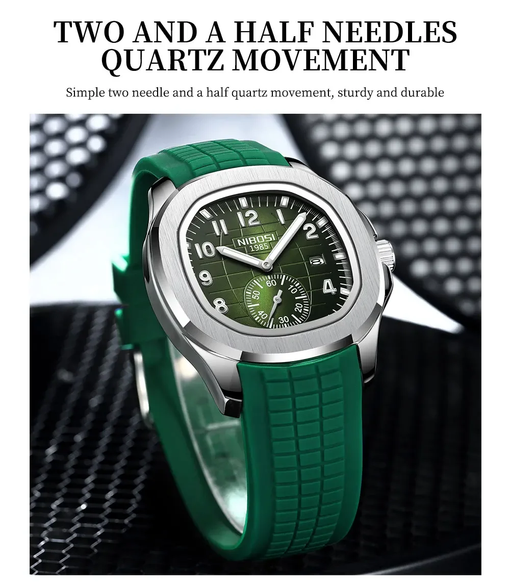 Waterproof & Quartz Watch 2653 Nibosi