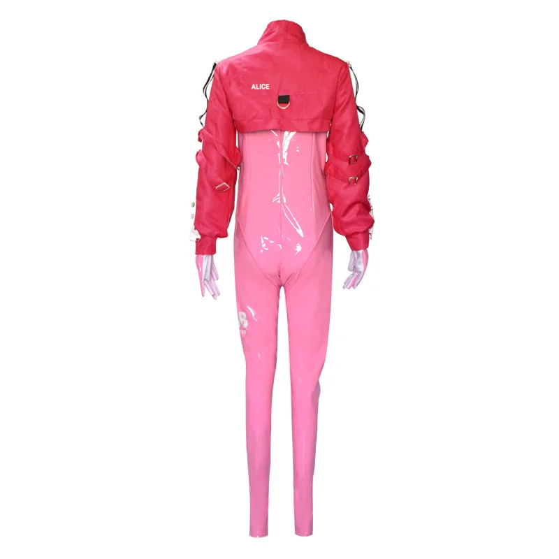 NIKKE Goddess of Victory Alice Pink Uniform Cosplay Costume