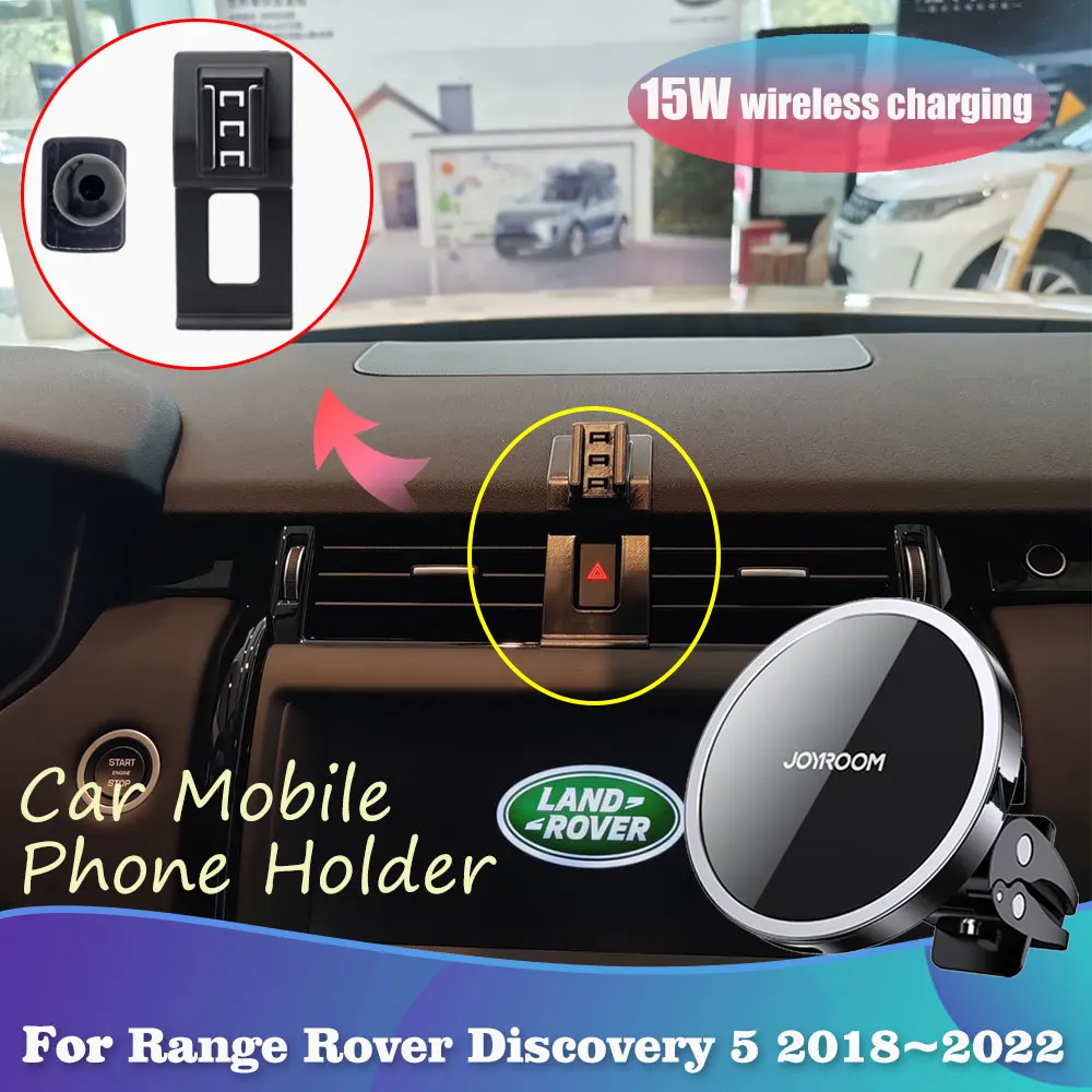 Car-Phone-Holder-for-Range-Rover-Discovery-5-L462-2018-2022-Magnetic ...