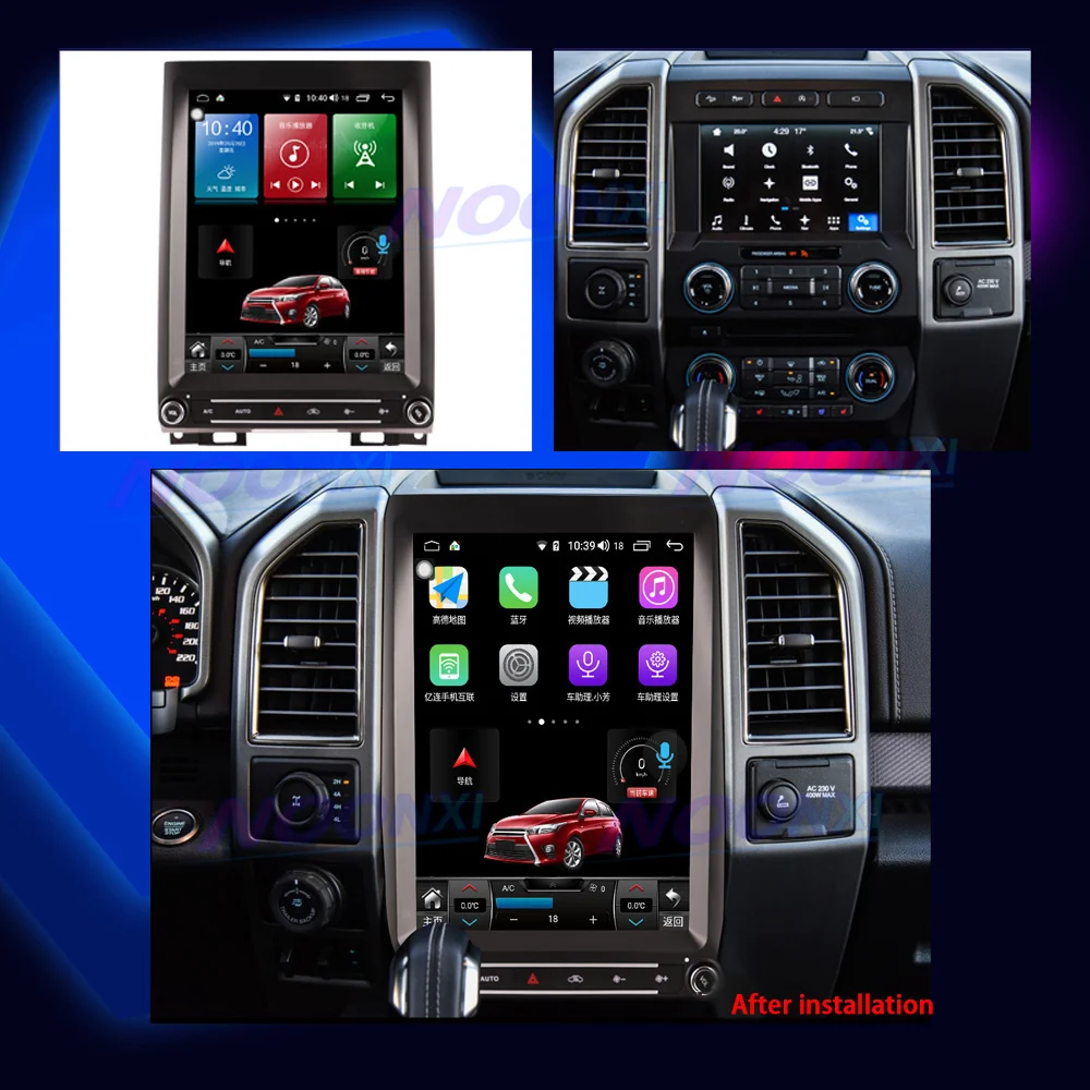 

Экран Tesla 256G Android 11 для Ford F350 2015-2020 Автомагнитола стереоприемник Авторадио мультимедийный плеер GPS навигация 2 Din