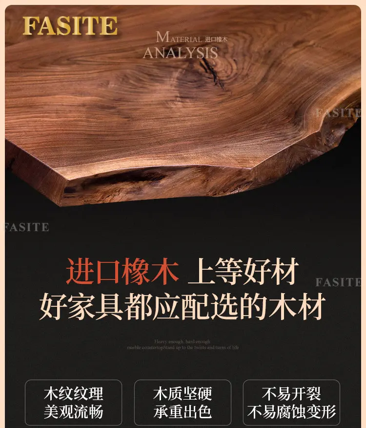 Description Picture 6 of itemEuropean marble dining table, champagne golden dining table, home luxury dining table chairs with turntable