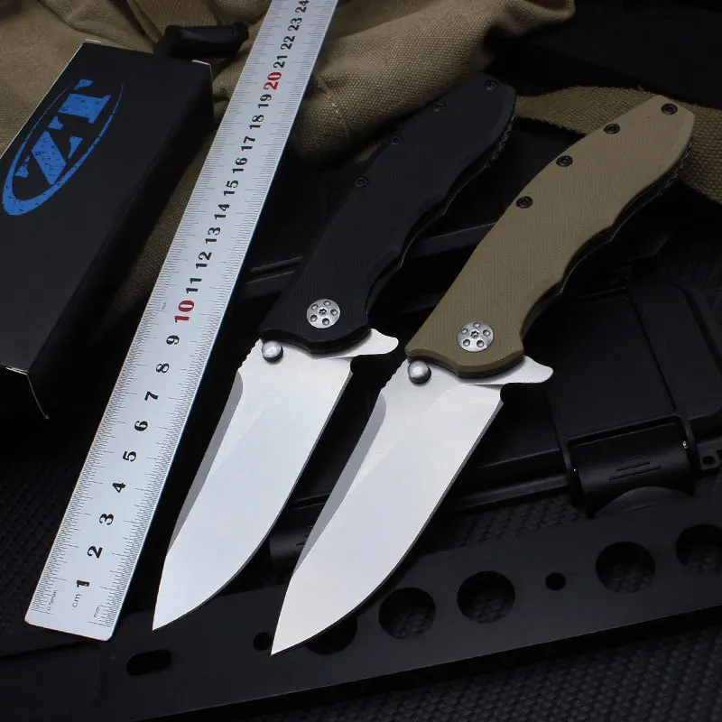 

Высокотвердый инструмент для самообороны, складной нож, уличный нож ZT0562, портативный острый складной нож с ручкой G10, многофункциональный инструмент для повседневного использования