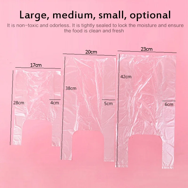 Fresh Keeping Bags 100PCS 3 Sizes