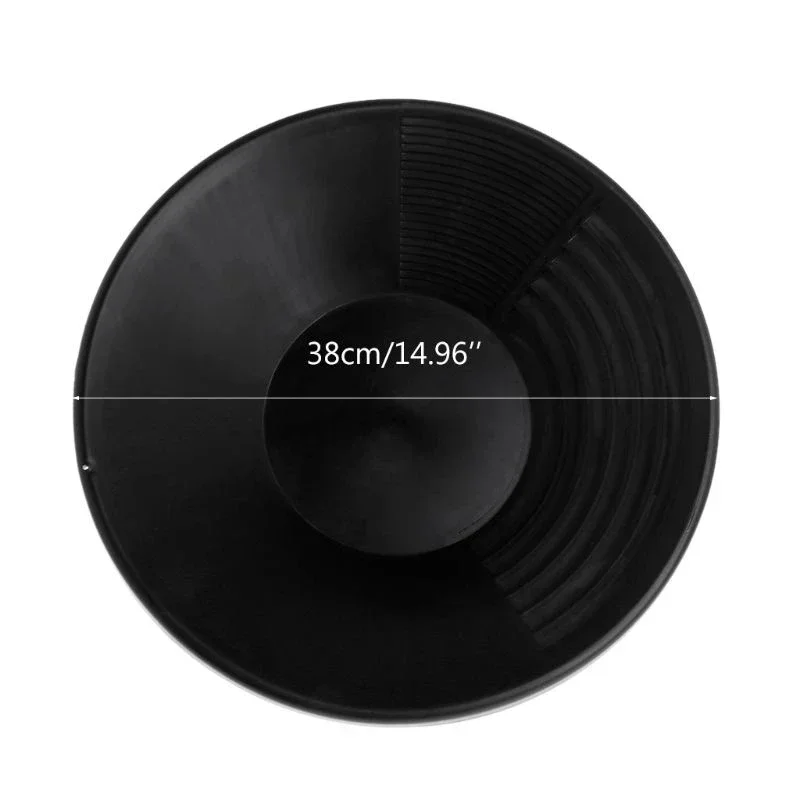 1PCS Plastic gold plate basin outdoor gold mining plate river exploration tool gold washing equipment