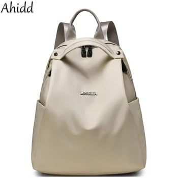 Zaino alla moda per donna Zaino in nylon di alta qualità Borsa da scuola di grande capacità Zaino per studenti Zaino da viaggio impermeabile da donna